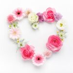 花のハートリース